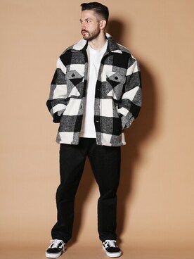 「jackrose」｜「アイテム（ブルゾン）」を使った、JACKROSE OFFICIALさん（メンズ・175cm）の秋コーディネート