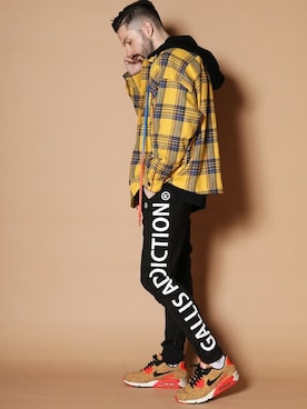 Ga Foodie Check Shirt フードチェックシャツを使った人気ファッションコーディネート Wear