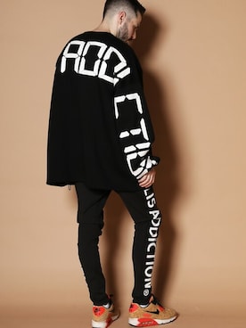 「GALLIS ADDICTION（ガリスアディクション）のアイテム」を使った、JACKROSE OFFICIALさん（メンズ・175cm）の冬コーディネート