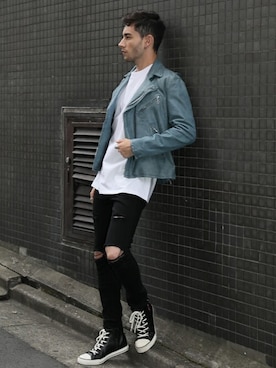 JACKROSE OFFICIALさん（メンズ・175cm）の冬コーディネート