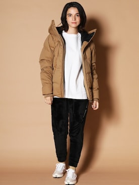 「jackrose」｜「アイテム（ダウンジャケット/コート）」を使った、JACKROSE OFFICIALさん（メンズ・170cm）の冬コーディネート