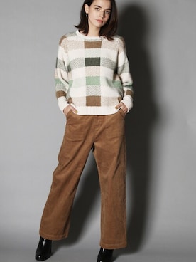 「ARCANUM DESIGN（アルカナムデザイン）のアイテム」を使った、JACKROSE OFFICIALさん（レディース・170cm）の冬コーディネート