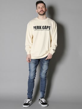 「jackrose」｜「アイテム（パンツ）」を使った、JACKROSE OFFICIALさん（メンズ・175cm）の冬コーディネート