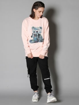 「jackrose」｜「アイテム（パンツ）」を使った、JACKROSE OFFICIALさん（レディース・175cm）の春コーディネート
