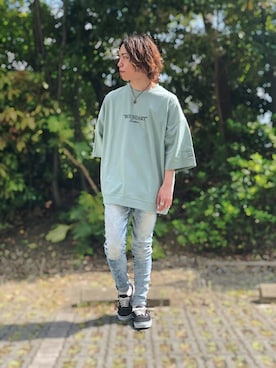 「jackrose」｜「アイテム（パンツ）」を使った、JACKROSE OFFICIALさん（メンズ・170cm）の春コーディネート