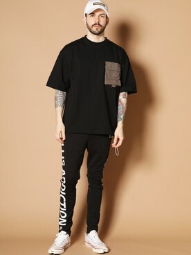 「jackrose」｜「アイテム（パンツ）」を使った、JACKROSE OFFICIALさん（メンズ・175cm）の春コーディネート