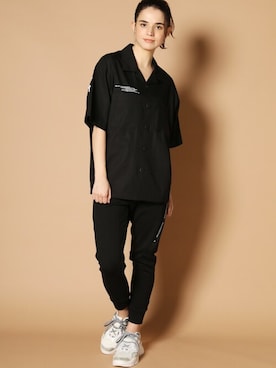 「JACKROSE（ジャックローズ）のアイテム（トップス）」を使った、JACKROSE OFFICIALさん（レディース・170cm）の春コーディネート