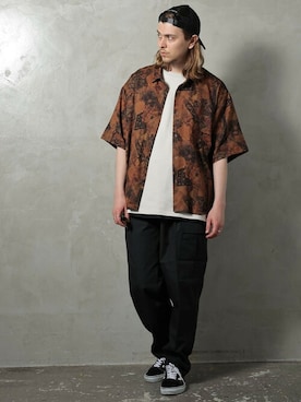 「jackrose」｜「アイテム（パンツ）」を使った、JACKROSE OFFICIALさん（メンズ・177cm）の春コーディネート