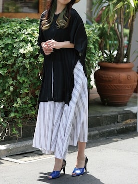 「ARCANUM DESIGN（アルカナムデザイン）のアイテム」を使った、JACKROSE OFFICIALさん（レディース・164cm）の夏コーディネート