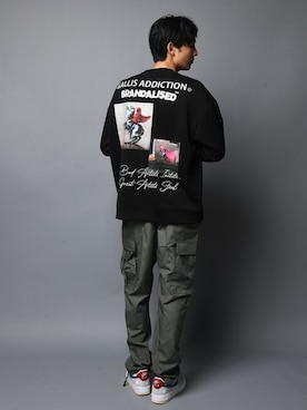 「jackrose」｜「アイテム（パンツ）」を使った、JACKROSE OFFICIALさん（メンズ・183cm）の秋コーディネート