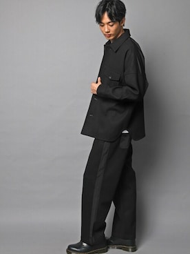 「jackrose」｜「アイテム（パンツ）」を使った、JACKROSE OFFICIALさん（メンズ・183cm）の秋コーディネート