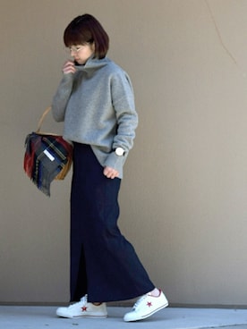 *kumiko*さん（レディース・157cm）の冬コーディネート