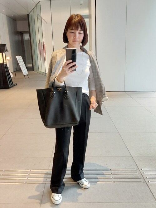 *kumiko*｜IENAのテーラードジャケットを使ったコーディネート - WEAR