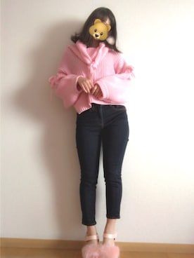 ayaka❤︎さん(レディース・157cm)の冬コーディネート