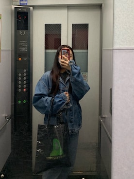 雪さん（レディース・153cm）の春コーディネート