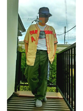 「Willis&Geiger（ウィリスアンドガイガー）のアイテム」を使った、みけさん（メンズ・165cm）の秋コーディネート