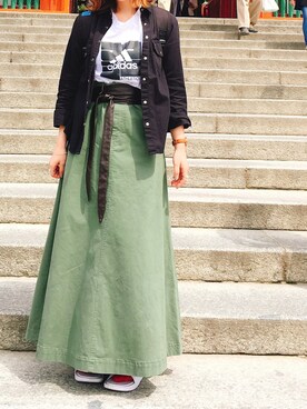 たさん（レディース・155cm）の春コーディネート