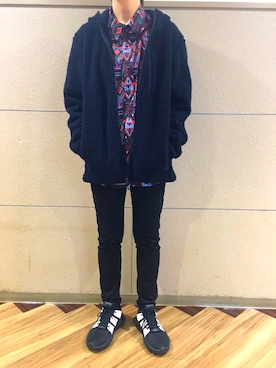 沙樹さん（レディース・165cm）の冬コーディネート