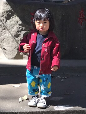 たまらさん(キッズ・80cm)の春コーディネート