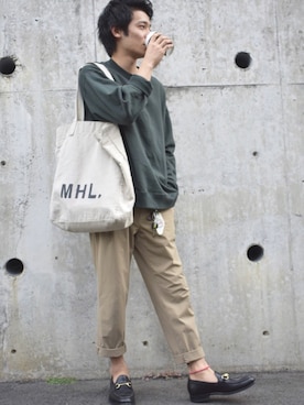 石井さん(メンズ・166cm)の秋コーディネート