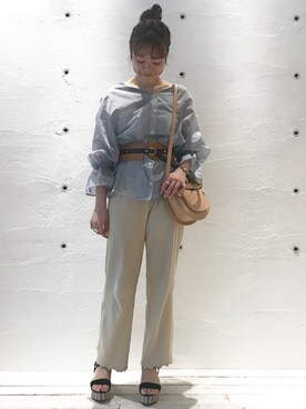 ikegaya aoiさん（レディース・163cm）の春コーディネート