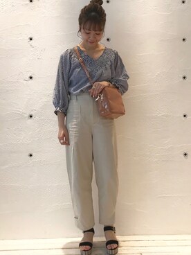 ikegaya aoiさん（レディース・163cm）の春コーディネート