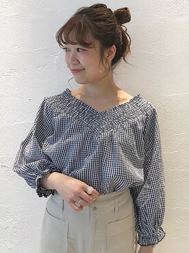 ikegaya aoiさん（レディース・163cm）の春コーディネート