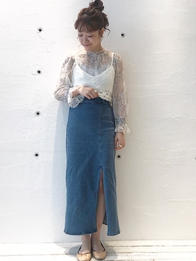 ikegaya aoiさん(レディース・163cm)の春コーディネート