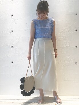 ikegaya aoiさん(レディース・163cm)の春コーディネート