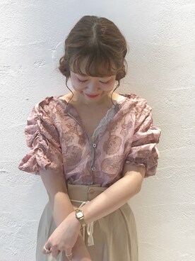 ikegaya aoiさん（レディース・163cm）の夏コーディネート