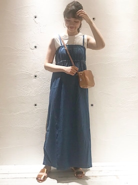Mystic ミスティック の デニムキャミop ワンピース Wear