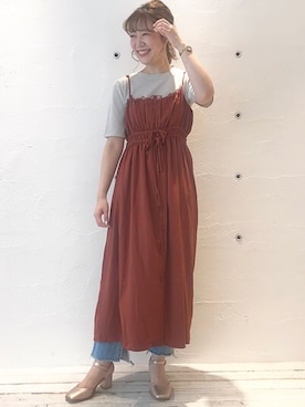 ikegaya aoiさん（レディース・163cm）の夏コーディネート