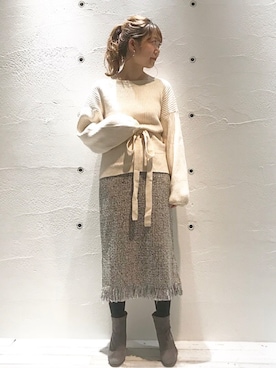 ikegaya aoiさん(レディース・163cm)の冬コーディネート