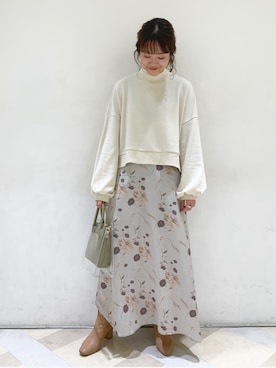 ikegaya aoiさん（レディース・163cm）の冬コーディネート