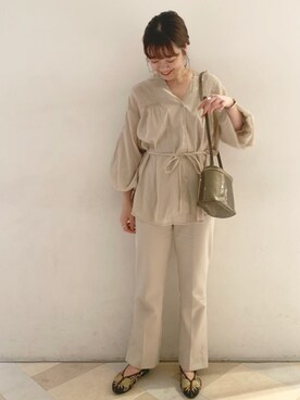 ikegaya aoiさん（レディース・163cm）の春コーディネート