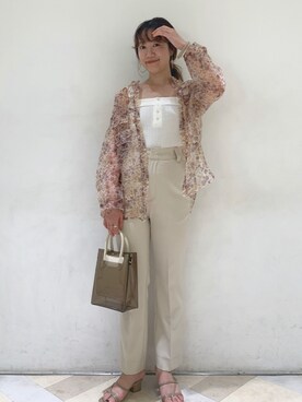 ikegaya aoiさん（レディース・163cm）の夏コーディネート