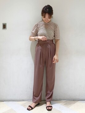 ikegaya aoiさん（レディース・163cm）の夏コーディネート
