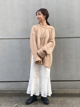 ikegaya aoiさん（レディース・163cm）の秋コーディネート