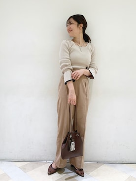 ikegaya aoiさん（レディース・163cm）の秋コーディネート