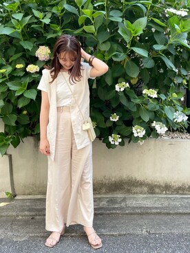 ikegaya aoiさん（レディース・163cm）の春コーディネート