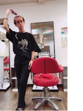 「PARADOX（パラドックス）のアイテム（トップス）」を使った、はたのくんさん（メンズ・160cm）の秋コーディネート