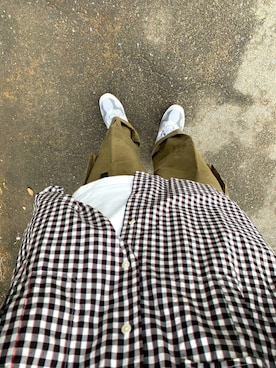 Porter Classic/ポータークラシック ROLL UP TRICOLOR GINGHAM CHECK