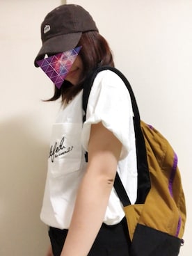 「MILKFED.」｜「アイテム（デニムジャケット）」を使った、aiaiさん（レディース・152cm）の春コーディネート