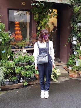 「ハロウィン」｜「アイテム（アナログ腕時計）」を使った、aiaiさん（レディース・153cm）の秋コーディネート
