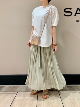 SAYAさん（レディース・160cm）の夏コーディネート