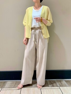 SAYAさん（レディース・160cm）の春コーディネート