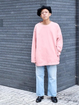 Wallace & Murronさん（メンズ・170cm）の冬コーディネート