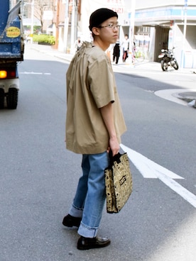 「Nemeth」｜Wallace & Murronさん（メンズ・170cm）の春コーディネート