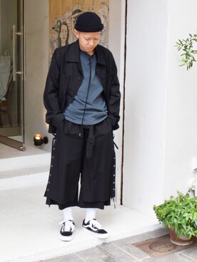 「CRAIG GREEN（クレイググリーン）のアイテム（ジャケット/アウター）」を使った、Wallace & Murronさん（メンズ・170cm）の春コーディネート