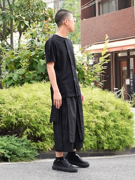 「CRAIG GREEN（クレイググリーン）のアイテム」を使った、Wallace & Murronさん（メンズ・170cm）の夏コーディネート